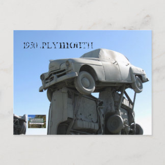 Cartão Postal 1950 Plymouth