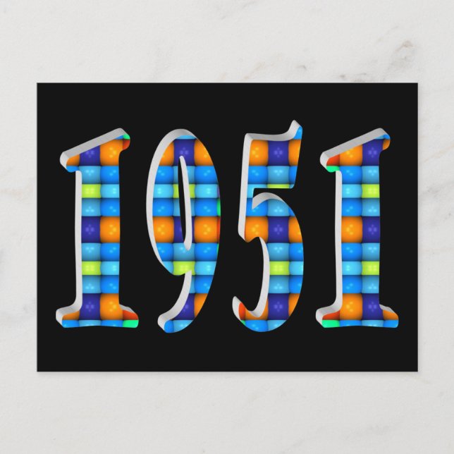 CARTÃO POSTAL 1951 (Frente)