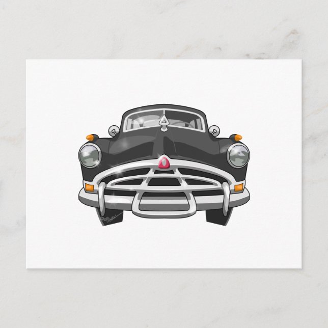 Cartão Postal 1951 Hudson (Frente)