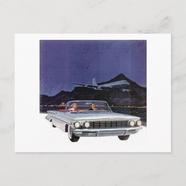 Cartão Postal 1959 Oldsmobile (Frente)