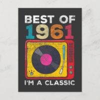 1961 Nascido Aniversário de 60 anos Vinis Música C