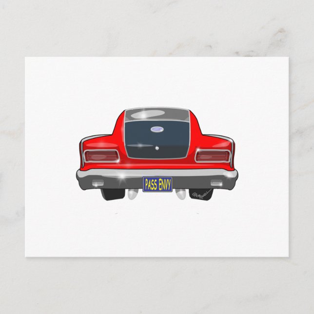 Cartão Postal 1965 AMC Rambler Marlin (Frente)