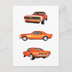 Cartão Postal 1967 Camaro SS:
