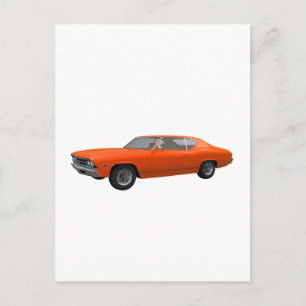 Cartão Postal 1969 Chevelle SS: Término Laranja