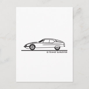 Cartão Postal 1970 - 1975 Citroën SM