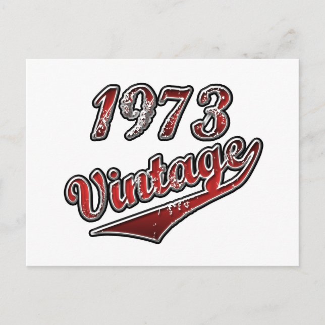 Cartão Postal 1973 Vintage (Frente)