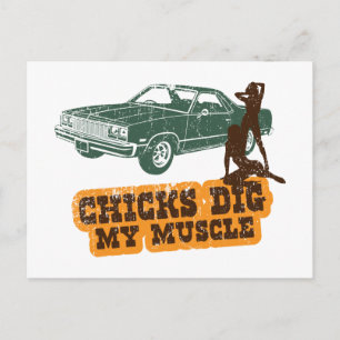 Cartão Postal 1977 Chevrolet El Camino