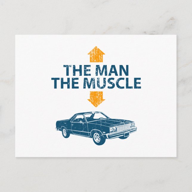 Cartão Postal 1977 Chevrolet El Camino (Frente)