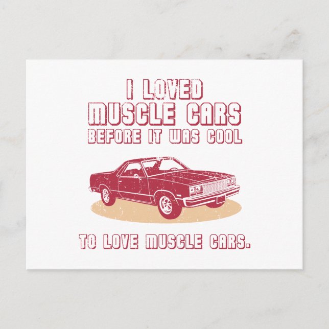 Cartão Postal 1977 Chevrolet El Camino (Frente)