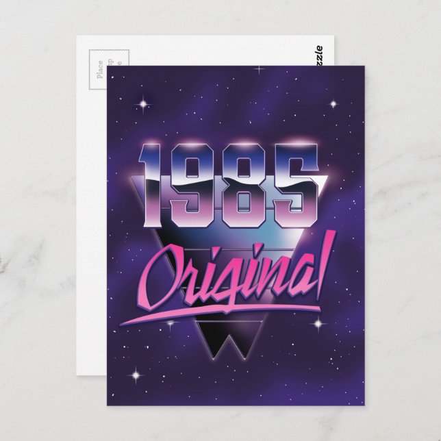 Cartão Postal 1985 Original (Frente/Verso)