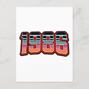 CARTÃO POSTAL 1986