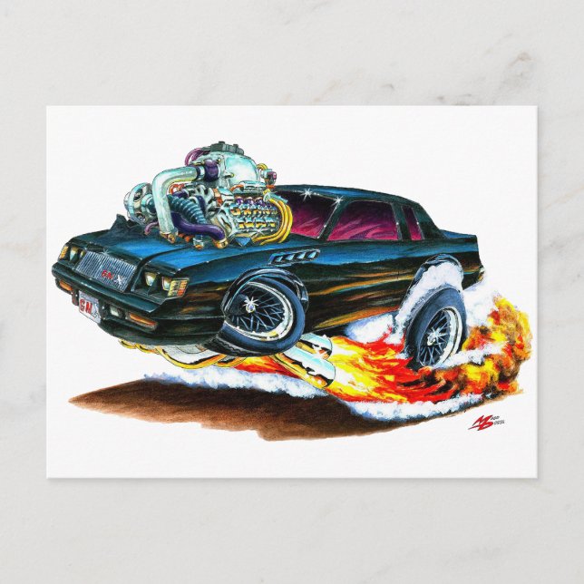 Cartão Postal 1987 Buick GNX (Frente)