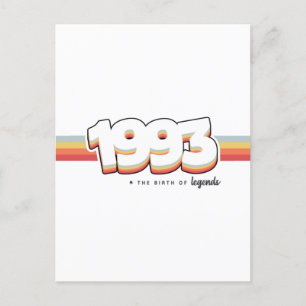 Cartão Postal 1993 O nascimento das lendas