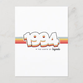 Cartão Postal 1994 O nascimento das lendas