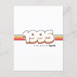 Cartão Postal 1995 O nascimento das lendas