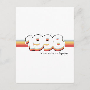 Cartão Postal 1998 O nascimento das lendas