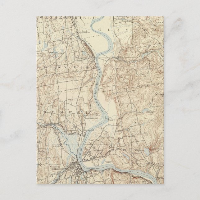 Cartão Postal 19 Folha Middletown (Frente)