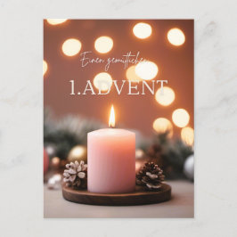 Cartão Postal 1. Advent