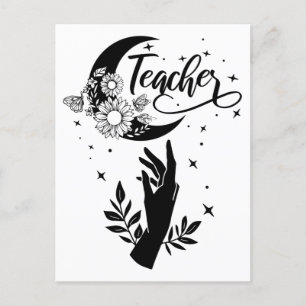 Cartão Postal 1 - Camisa De Professores Inspiradora, Professora 