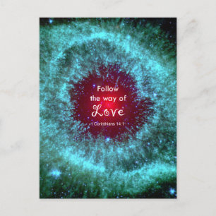 Cartão Postal 1 Corintianos 14:1