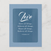 1 Coríntios 13:7 O Amor Suporta Tudo