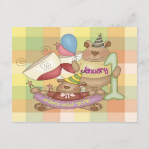 Cartão Postal 1 de janeiro