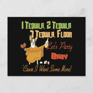 Cartão Postal 1 Tequila 2 Tequila 3 Tequila Floor