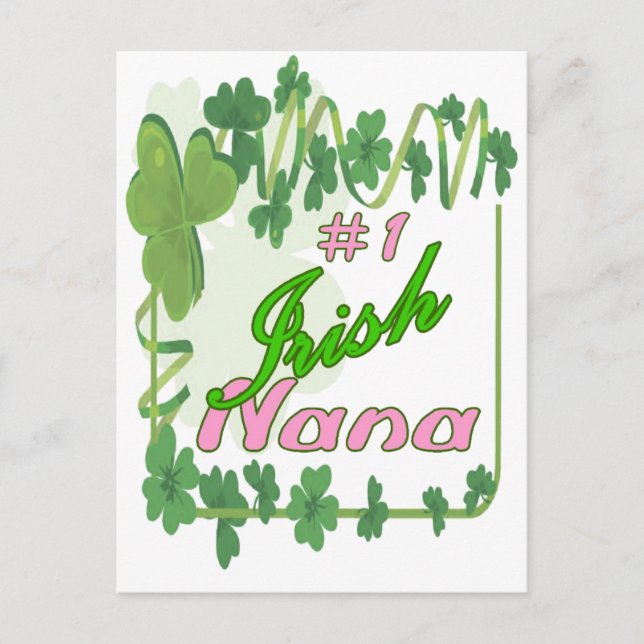 Cartão Postal #1IrishNana (Frente)