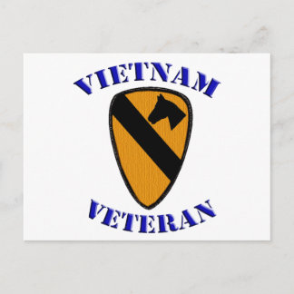 Cartão Postal 1rua Cav Vietnam Veteran