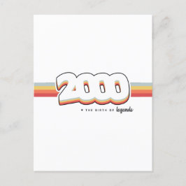 Cartão Postal 2000 Nascimento de lendas