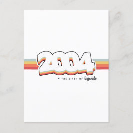 Cartão Postal 2004 O nascimento de lendas