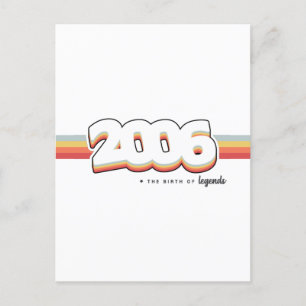 Cartão Postal 2006 Nascimento de lendas