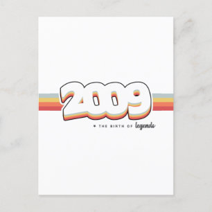 Cartão Postal 2009 O nascimento de lendas