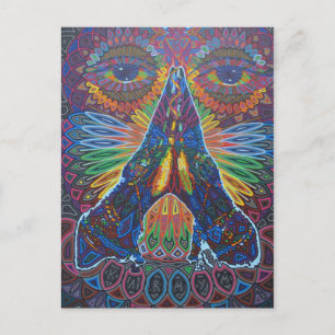 Cartão Postal 2010 namaste as postcard