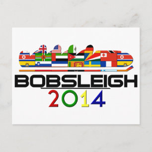 Cartão Postal 2014: Bobsled