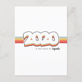 Cartão Postal 2020 Nascimento de lendas