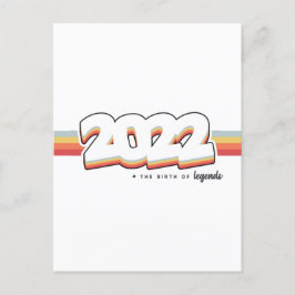 Cartão Postal 2022 Nascimento de lendas
