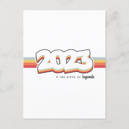 Cartão Postal 2023 O nascimento das lendas Camiseta