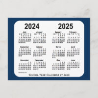 2024-2025 Caixa de Polícia Calendário Azul da Esco
