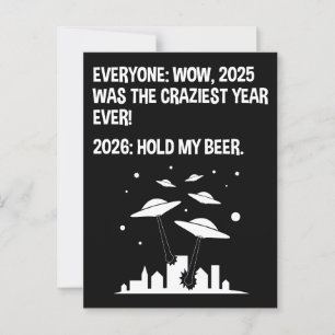 Cartão Postal 2026 Segure Minha Cerveja