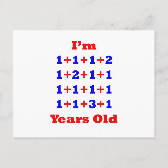 Cartão Postal 20 anos! (Frente)