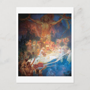 Cartão Postal #20 Apoteose dos Eslavos, Mucha