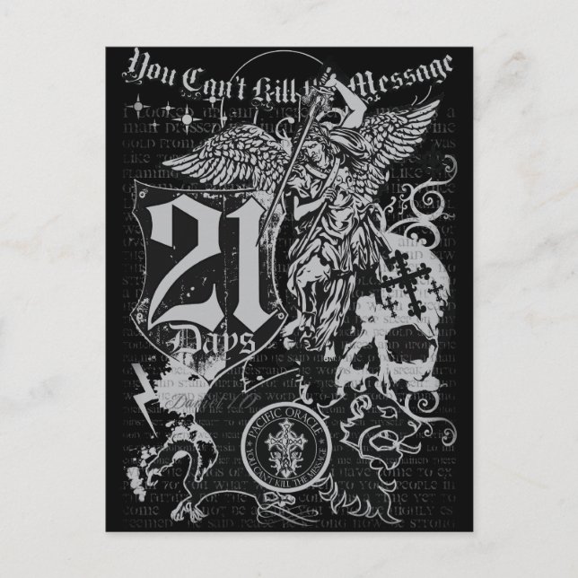 Cartão Postal 21 dias (Frente)