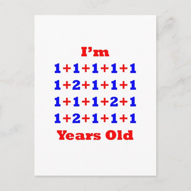 Cartão Postal 23 anos! (Frente)