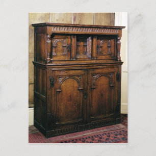 Cartão Postal 24:Armário de sala, carvalho, c.1600