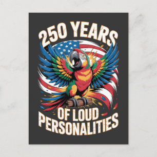 Cartão Postal 250 Anos de Personalidades Altissonantes Arte de P