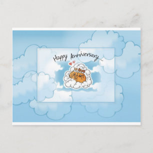 Cartão Postal 2592 Cães no Aniversário das Nuvens