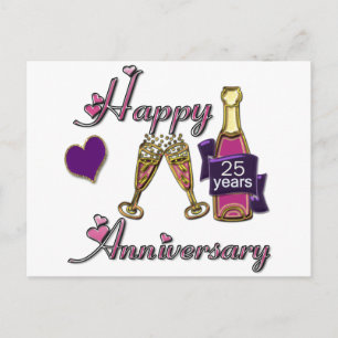 Cartão Postal 25. Aniversário