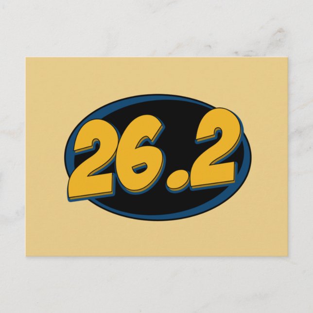 CARTÃO POSTAL 26.2 (Frente)
