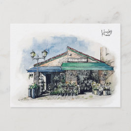 Cartão Postal 26: Um florista